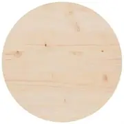 Table Top Ø40x2.5 cm Solid Wood Pine