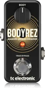 TC Electronic ACOUSTIC PICKUP ENHANCER BODYREZ Guitar effector Black New