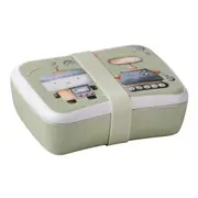 Ashdene Robots Kids 17cm Melamine Lunch Box/Snack Storage Food Container Green