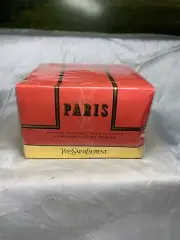 YVES SAINT LAURENT PARIS PERFUMED DUSTING POWDER SEALED FULL SIZE