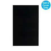Clipsal Saturn ZEN Blank Plate Black