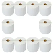10 Rolls 4X6 Direct Thermal Shipping Labels 5000 Fits Zebra 2844 Eltron ZD420d