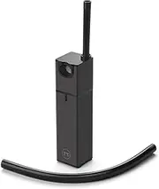Outset Portable Food Infusion Smoker, 9-Inch, Black