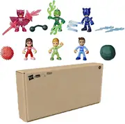 PJ Masks Nighttime Heroes Figure Set Preschool Toy 6 Action Figures Ages 3+ Toy