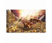 Dragon Shield: Playmat Case & Coin Tangerine (dyrkottr Last Of His Kind)