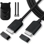BN39-02210A BN39-02210C BN96-44186A BN91-17814A BN91-17814W for Samsung One Connect Cable with Holder,One Connect Cable for Samsung TV UN55KS8000F UN55KS800DF UN55KS8500F UN55KS9000F UN60KS8000