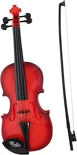 TOYANDONA 19 Inch Violin Toy for Kids, Beginner Violin Kit, 4 Strings Violin Toys Musical Instruments for Children,Multifunctional Portable Electronic Instrument Violin for Kids Ages 5-9