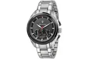 Maserati Traguardo Chronograph Stainless Steel Black Dial Quartz R8873612015 100M Men's Watch