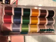 18 NEW SPOOLS MADEIRA POLYNEON #40 MACHINE EMBROIDERY THREAD Set