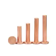 M5 M6 M8 Copper Rivets Flat Head Solid Percussion Rivet Cap Nail GB109