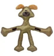 Skele Dog Rope Toy - Nylon Tug of War - Squeaky Toy for All Dogs - for Playin...