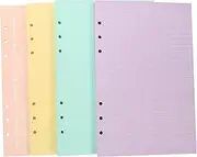 OFFSCH 160 Sheets Multi-Function Notebook Refill Paper Binder Inserts Planner Inserts for Office School