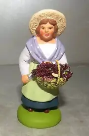 NEW Vendangeuse , 6 Cm Santons Didier