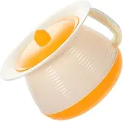 HEATSHAKING Practical Portable Urine Storage Pot Durable Spittoon for Home School Hospital Easy to Clean with Smooth Edges Convenient Travel Toilet for Adults