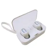 TWS Earbuds Mini Stereo Binaural Call IPX5 Sweat-proof Sports Earphone Headset With Charging Box-White