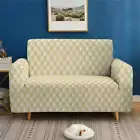 Beige Stretch Sofa Cover Lounge Couch Slipcover Recliner Protector Washable