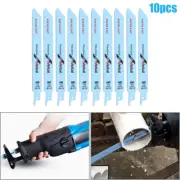 10Pcs S922EF 150 mm Reciprocating Saw Blades Set For Bosch Makita Metal Cutting