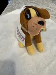 Disney Nana St. Bernard Dog Peter Pan Mini Bean Bag Plush 6-Inch Stuffed B198