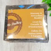 NEW Mr. Dudley Salt Pepper Grinder Mini Cube Crank Set Acrylic