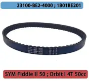 Drive Belt For SYM Fiddle II 50 Orbit I Symply 4T 50cc 23100-BE2-A000 1B01BE201*