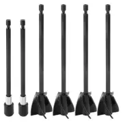 Epoxy Resin Paint Mixer Paddles for Drill,4Pcs Reusable Paint Stirrer Resin1917