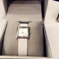 在飛比找蝦皮購物優惠-瑞士 Calvin Klein 方型氣質淑女錶 (K3R23