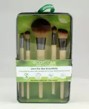 *EcoTools Daily Defined Eye Brush Set 5 Piece Set w. Storage Tin