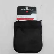 Maxfli golf valuables pouch - Maxfli bag dual zipper pouch with soft interior