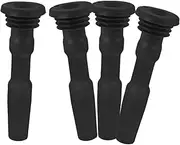 COMPUKAS 4pcs Ignition Coil Rubber Boots for Car Engine Durable Spark Plug Boot Replacement Easy Installation Wide Compatibility Enhance Ignition Coil Efficiency Sturdy Reliable Automotive
