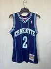 Larry Johnson Charlotte Hornets Swingman Alternate Jersey Men's Medium NBA