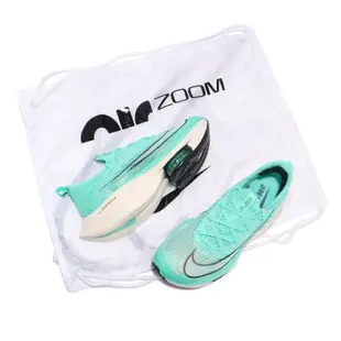 Nike 慢跑鞋 Zoom Alphafly Next% 女鞋 氣墊 舒適 避震 路跑 馬拉松 球鞋 綠 白 CZ1514300 24cm GREEN/WHITE