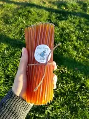 100 Place Family Honey Sticks From Yolo County, California Bees Straws/Stix