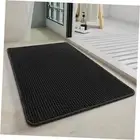 Ultra-Thin Bath Mat for Under Door - Non-Slip Rubber Backing, Quick Dry