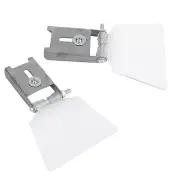 2Pcs Bench Grinder Eyeshield Small Stainless Steel Eye Protector Accessories