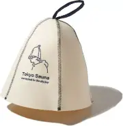Tokyo Sauna Hat high quality Wool smooth touch washable Banya Russian Ukrainian