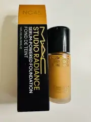 MAC Studio Radiance Serum-Powered Foundation NC45 30 ML [Brand New In Box]