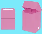 Ultra Pro PINK 80+ DECK BOX New Standard Small Size Card Holder gaming mtg tcg