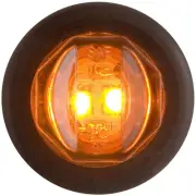 Optronics Uni-Lite Sealed LED Marker Light- Amber (MCL11AKB) - Single