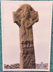 The Doorty Cross, Kilfenora Co. Clare Ireland 1980's Unused Vintage Postcard