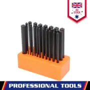 28-Piece Center Transfer Punches Machinists Tool Punch Stand Heat Treated Steel