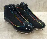 NIB SoleFly x Jordan Retro 13 XIII MCS Baseball Cleat Marlins Sz 15 BQ3193-001