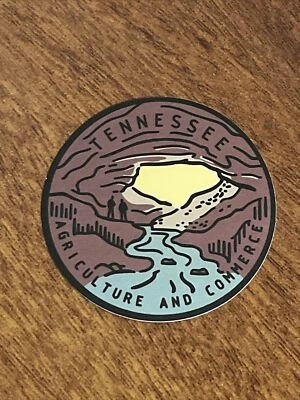 Tennessee Sticker - States Decal Hydroflask Laptop - USA