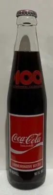 1986 Coca Cola Convention 100 Centennial Atlanta 10oz Bottle