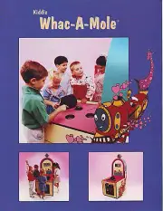 KIDDIE WHAC-A-MOLE ORIGINAL BOARDWALK ARCADE MACHINE SALES FLYER Vintage 1992