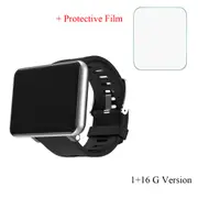 4G Smart Watch Men Android 7.1 2.8 Inch 640*480 Screen 3GB + 32GB Silver 1 16G