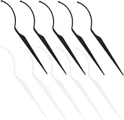 VICASKY 10pcs Portable Acrylic Eyelash Display Sticks Durable False Eyelash Display Tool Sleek Organizer for Retail Clutter Storage Smooth Surface Design