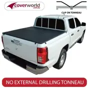 Mitsubishi Triton Tonneau Cover - MV with Headboard - Clip On Cover