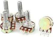 Aexit 2pcs (Potentiometer) 2K Ohm 3 Terminals Top Adjustment Dual Linear Rotary (93ry351qf183) Taper Potentiometers