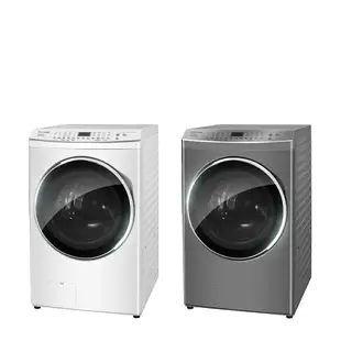 【4 %回饋】【Panasonic】17公斤智能聯網系列 變頻溫水滾筒洗衣機 (NA-V170MDH)(冰鑽白/炫亮銀)APP下單點數9%回饋