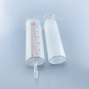 1000ml Foul Mouth Glass Syringe Sampler Laboratory Reusable Chemistry Injector